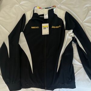 Nike F.C. Black and White Track Jacket
